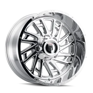 American Truxx – BLADE – Chrome – 20″x10″ -24mm – Summer Wheels – AT1905-2137C-24